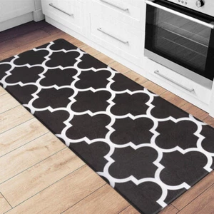 Rugshop Anti Fatigue Kitchen Mats Modern Moroccan Trellis Standing Mat Bath Mat - Picture 1 of 10
