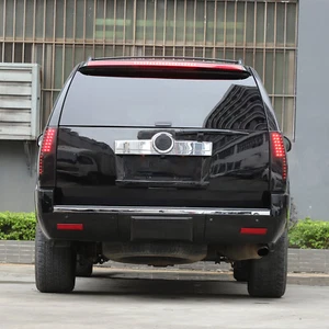 Smoked Tail Light Cover Blackout Overlay Len Fits Cadillac Escalade 2007-2014 - Picture 1 of 15