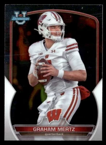 2022 Bowman University Chrome #17 Graham Mertz Wisconsin Badgers - Picture 1 of 2