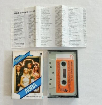 ABBA - Greatest Hits 20 Japan Only Cassette Tape Japan 1977  DCP-4003 - Image 1 of 4