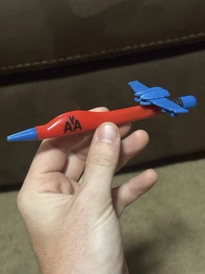 Bolígrafo de avión American Airlines de colección - ¡Muy raro! ¡No otro online! Foto 1 de 4