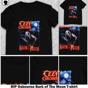 Ozzy Osbourne RIP 40 Years Bark of The Moon Shirt, Ladies' Crewneck Tee LT - Picture 1 of 4