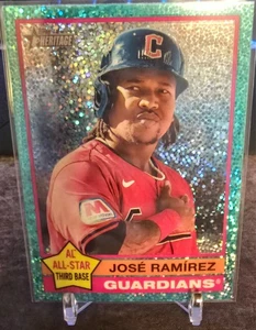 2025 Topps Heritage Baseball Aqua Sparkles You Pick 1 - 250 - Picture 1 of 1