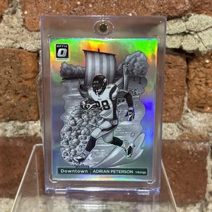 2024 Donruss Optic Adrian Peterson Downtown No. 8 - Bild 1 von 5