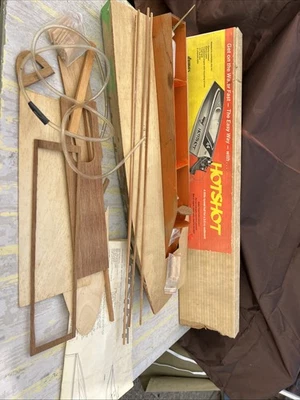 Vintage DUMAS Hotshot 44 Wood RC Racing Boat Kit Twin Hull Race - Image 1 of 4