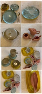 Rare 35-Piece Russel Wright Ideal Toy Children’s Dishes – Mid-Century Modern - Picture 1 of 7