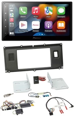 Pioneer DAB Bluetooth 2DIN USB Lenkrad Autoradio für Land Rover Evoque ab 2014 - Bild 1 von 4