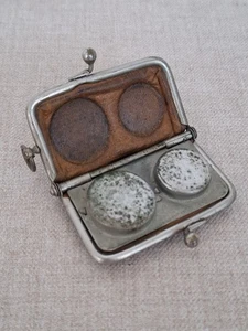 Antiguo Portamonedas Soberano Antiguo Estuche para Monedas - Imagen 1 de 9