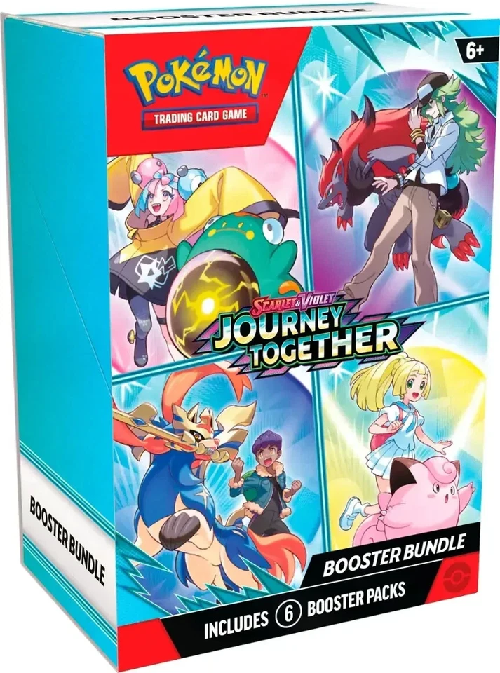 2025 Pokemon Journey Together TCG 4x Playsets Regular/Holo/Reverse - Image 1 of 1