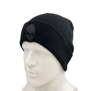 Cappello Punk Skull Beanie maglia gotica unisex Kpop Street Hip Hop berretto invernale outdoor - Foto 1 di 13
