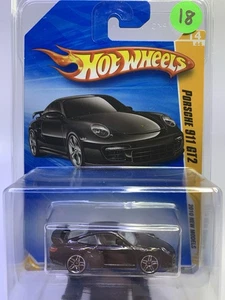 🔥🏁🔥Hot Wheels 2010 HW Premiere #15/52 Porsche 911 GT2 in Black - RARE🔥🏁🔥 - Picture 1 of 9