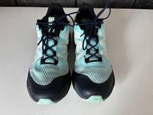 Salomon Womens Pulsar Trail 472104 Blue Running Shoes Sneakers Size 6.5 - Picture 1 of 9