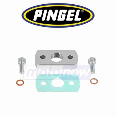 Pingel Power-Flo Fuel Valve Adapter Plate for 1979-1982 Kawasaki KZ1300 - vg - Image 1 of 4