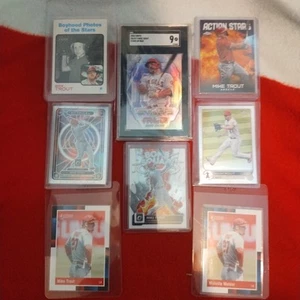 Mike Trout 8 Card Lot One PSA 9 - Picture 1 of 13