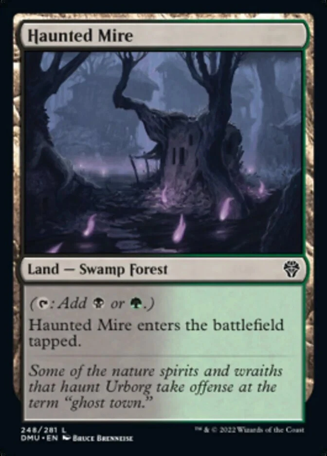 MTG Magic the Gathering Haunted Mire (248/552) Dominaria United NM - Image 1 of 1