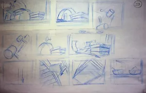 Disney 101 Dálmatas: La Serie 1997 Dibujado a Mano Animación Producción Guión Gráfico - Imagen 1 de 2
