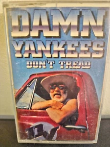 DAMN YANKEES Don't Tread 1992 CASSETTE TAPE HARD ROCK SUPERGROUP TED NUGENT - Picture 1 of 4