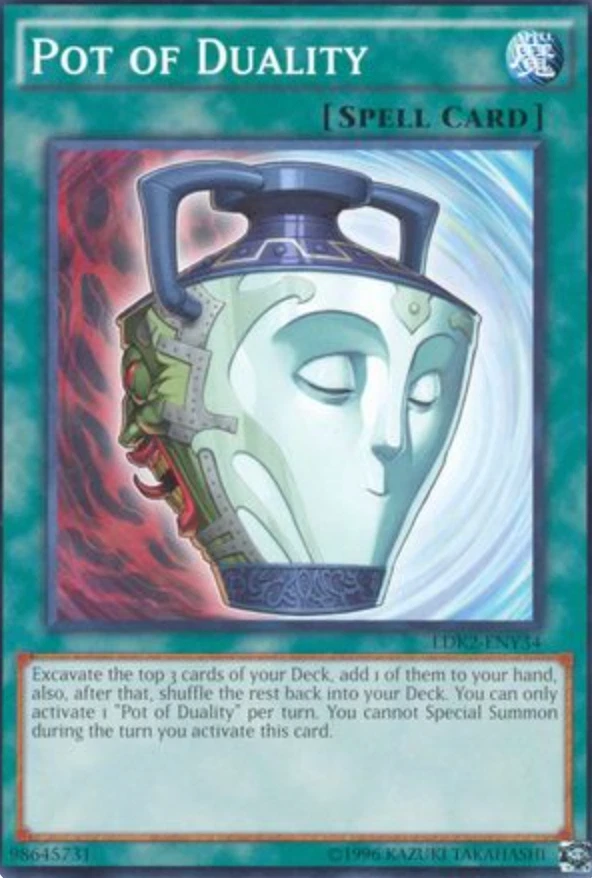 1X NM Pot of Duality - LDK2-ENY34 - Common Unlimited - Yugi - Image 1 of 1