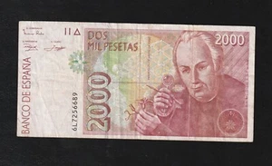 España, 2000 Pesetas, 1992, P-162, Billete - Imagen 1 de 2