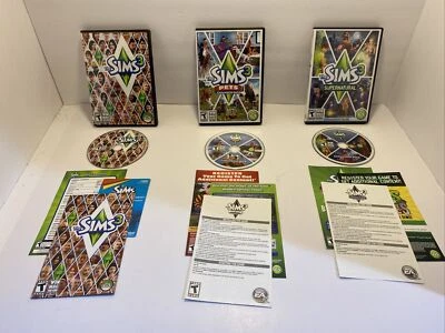 The SIMS 3, SIMS 3 PETS & SIMS 3 SUPERNATURAL (Windows & MAC DVD-ROM Software) - Image 1 of 4