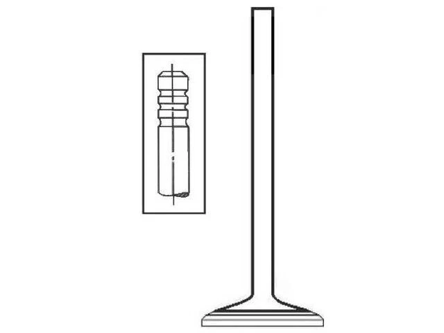 ITM 68WS53M Exhaust Valve Fits 2004-2008 Suzuki Forenza Engine Exhaust Valve — 第 1/1 张图片