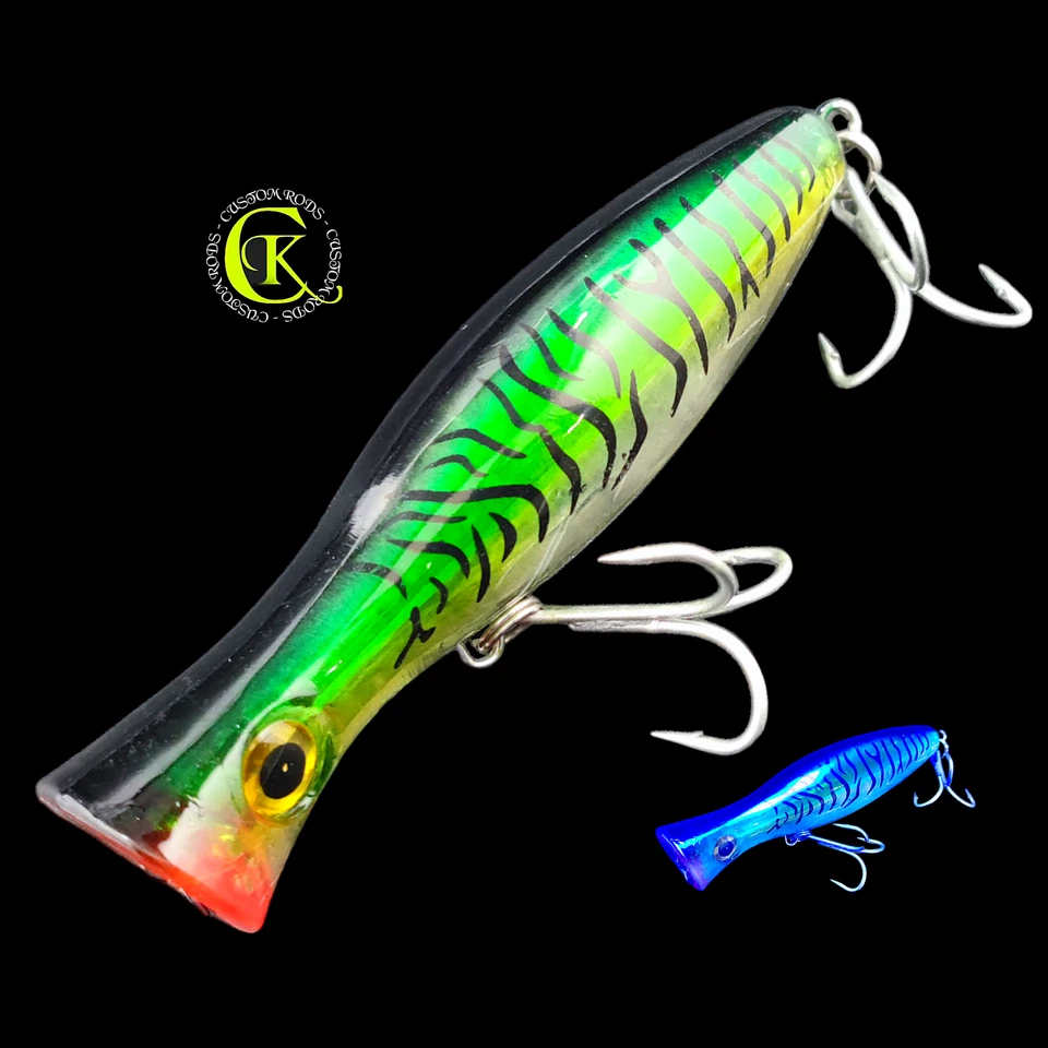 Popper 12,5cm Topwater Jerkbait Jerk Hardbait Wobbler Raubfisch Kunstköder Hecht - Bild 1 von 1