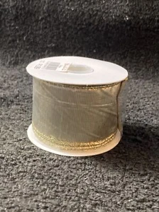 Rollo de Oro Plata Brillo Celebrarlo Cinta de Alambre Borde Borde - Imagen 1 de 5