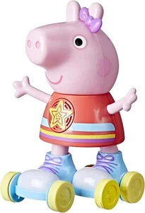 Peppa Pig Disco Peppa Roller Skating Doll 11" Light-Up Talking Musical Toy - Picture 1 of 8