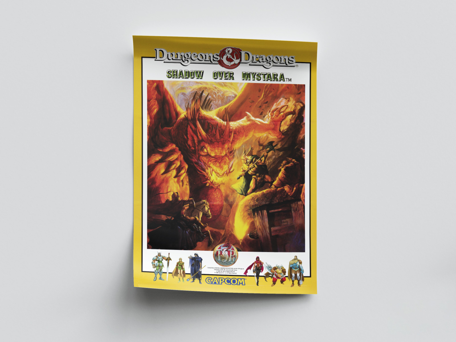 Dungeons & Dragons Shadow Over Mystara Poster B1
