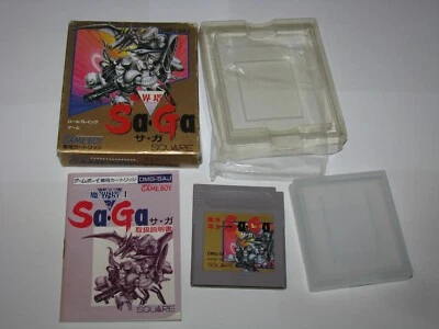Makai Toushi Saga Game Boy Japan import Boxed + Manual US Seller - Image 1 of 4
