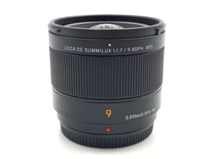 Near Mint Panasonic H-X09 Leica DG SUMMILUX 9mm /F1.7 Wide Angle ASPH Lens #L004 - Picture 1 of 3