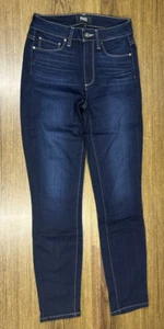 PAIGE JEANS WOMENS size 25 HOXTON ANKLE Denim Daily Stretch Slim Fit NWOT - Picture 1 of 11