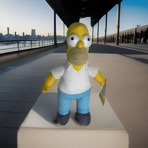 The Simpsons Homer Simpson The Toy Factory Plush Approx 14” Century Fox 2013 - Picture 1 of 7