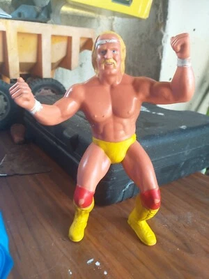 Figura de acción de lucha libre vintage LJN WWF Hulk Hogan - Imagen 1 de 4