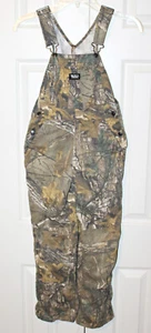 Walls Kidz Kids Grow System RealTree Camo Bib Overalls Youth Size 8/10 Med. Reg. - Picture 1 of 6