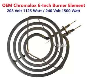NEW NOS - MP15MA MP15U TS4D6215WI 6" Electric Oven Stove BURNER HEATING ELEMENT - Picture 1 of 1