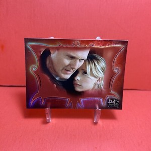 2003 Inkworks Buffy the Vampire Slayer Connections Buffy + Giles #8 VG