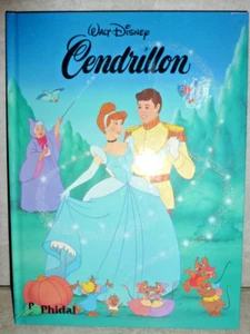 WALT DISNEY CENDRILLON PHIDAL HARDCOVER FRENCH VERSION OF CINDERELLA +++ - Picture 1 of 1