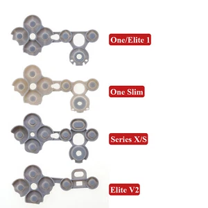 For Xbox ONE Series S/X Elite Slim Controller Conductive Rubber Button Pads ABXY - Picture 1 of 11