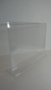 Acryl T- Ständer, Prospektständer, Flyer, Aufsteller, DIN A3 - Bild 1 von 1