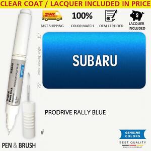  Touch Up Paint for Subaru Blue # PRODRIVE RALLY BLUE Pen Stick Scratch Chip Fix