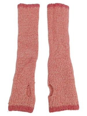 ROECKL Damen Stulpen Wolle Rosa Klassisch Elegant Armstulpen 40cm - Bild 1 von 3