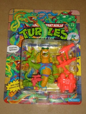 Teenage Mutant Ninja Turtle Scale Tail M.O.C. Unpunched - Image 1 of 2