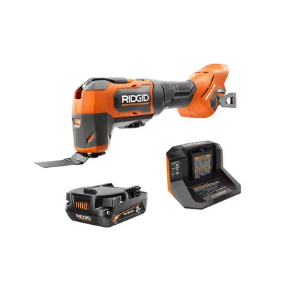 RIDGID R86240KN - 18V Brushless Cordless Oscillating Multi-Tool Kit - Image 1 of 4