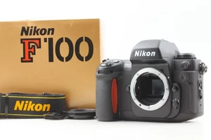 Nicht klebend [Top neuwertig in Box mit Riemen] Nikon F100 analoge Kleinbildkamera Gehäuse aus Japan - Bild 1 von 13
