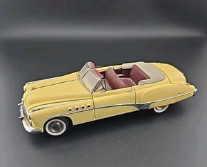 Franklin Mint Precision Model 1949 Buick Roadmaster Convertible - 1:24 Yellow - Picture 1 of 20