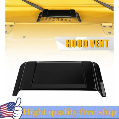 Capô tampa de ventilação para 97-17 Jeep Wrangler JK TJ JKU acessórios com - Imagem 1 de 4