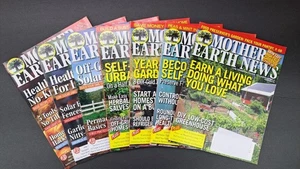 Mother Earth News Magazine Lot of 7 Issues From 2016 2017 Bread Garden Urban - Bild 1 von 10