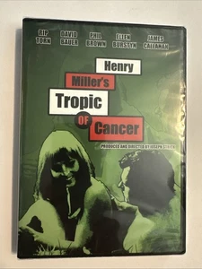 Tropic of Cancer (DVD) Rip Torn Ellen Burstyn James Callahan Henry Miller - Picture 1 of 2