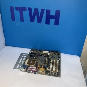 ASUS A7VI-VM 1.05 ATX Socket A 462 MOTHERBOARD AGP PCI VGA +2600 CPU - Picture 1 of 3